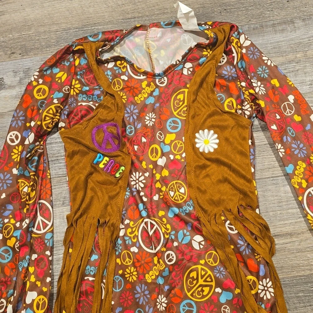 Hippie Costume| Youth Size Large (12-14) | New in‎ bag​